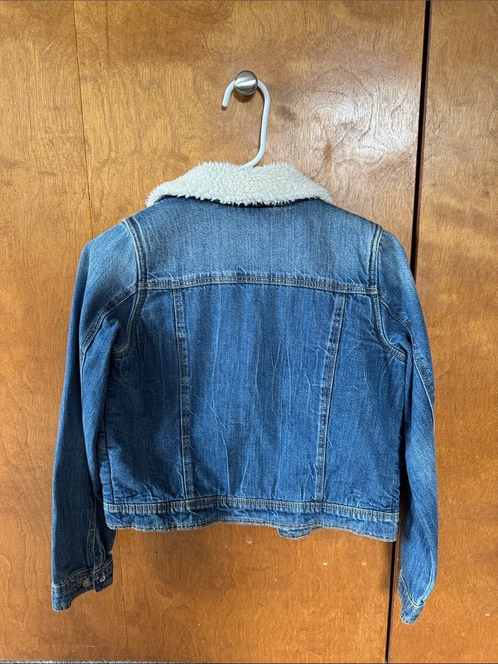 Kids blue denim jacket